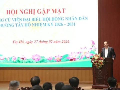 Đồng thuận - Đổi mới - Phát triển: Thông điệp gửi tới các ứng cử viên HĐND phường Tây Hồ