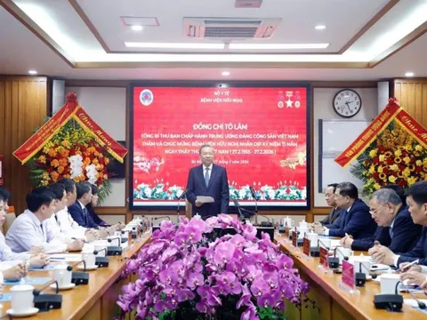 Tổng Bí thư Tô Lâm thăm, chúc mừng Bệnh viện Hữu Nghị: Lấy người bệnh làm trung tâm, lấy nhân ái làm cốt lõi