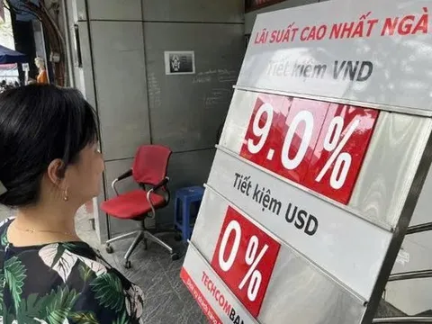 Lãi suất ngân hàng hôm nay 2/3, xuất hiện mức 9%/năm