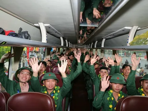 Nô nức 'ngày hội tòng quân' tại các tỉnh Đồng bằng sông Cửu Long