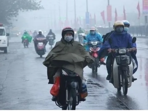 Không khí lạnh tràn xuống dồn dập, miền Bắc chuyển rét, miền Trung mưa kéo dài