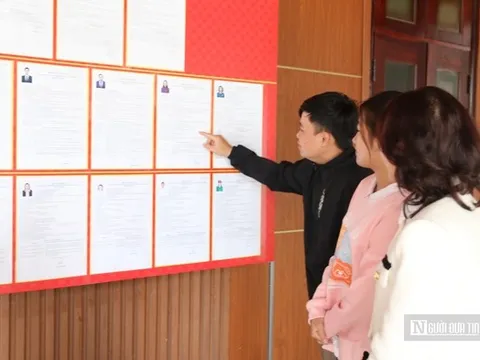 Sinh viên Nghệ An trao niềm tin, gửi kỳ vọng vào từng lá phiếu