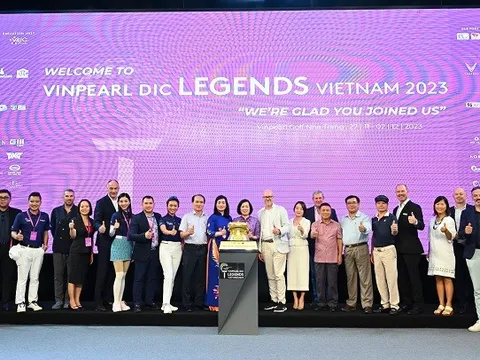 Giải golf Vinpearl DIC Legends Vietnam 2023 sẽ diễn ra từ ngày 27/11 - 2/12