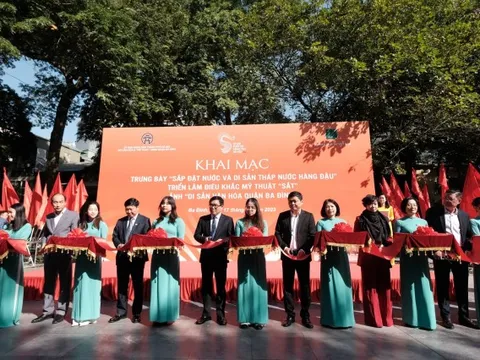 “Đánh thức” tháp nước Hàng Đậu với Triển lãm pavilion Sắp đặt nước và di sản