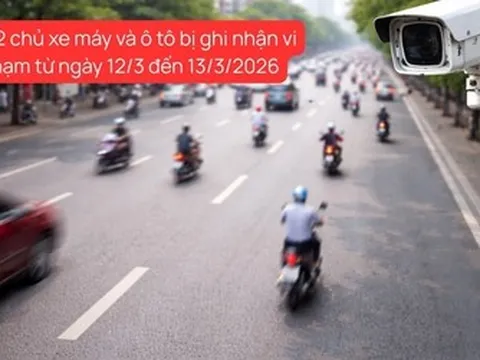 Chủ phương tiện 112 biển số sau khẩn trương liên hệ, nộp phạt nguội theo Nghị định 168