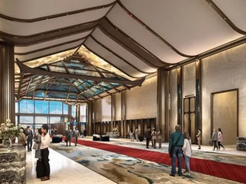 Phối cảnh nơi đón các nguyên thủ quốc gia tại sân bay Phú Quốc trong APEC 2027