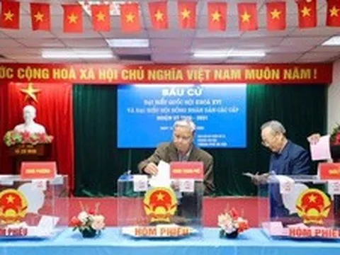 Tỉ lệ cử tri cả nước đi bầu cử đạt trên 99%