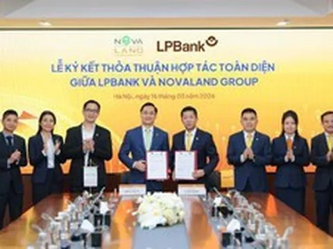 Novaland thêm lực vốn từ LPBank