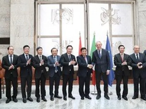 Triển khai ngay và cụ thể hoá tiềm năng hợp tác kinh tế Việt Nam – Italy