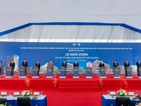 FPT khởi công tổ hợp giáo dục quy mô 5.800 học sinh tại Hải Phòng