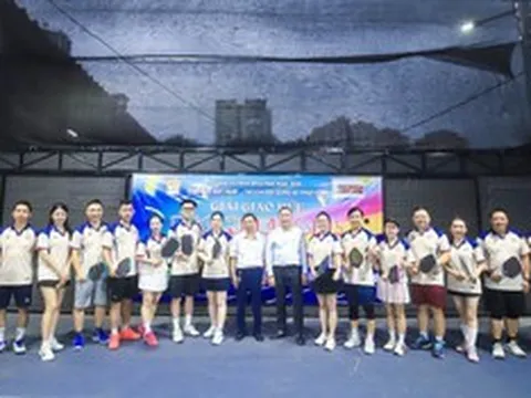 Sôi nổi giải giao hữu Pickleball nhân kỷ niệm 25 năm Tạp chí Đời sống và Pháp luật
