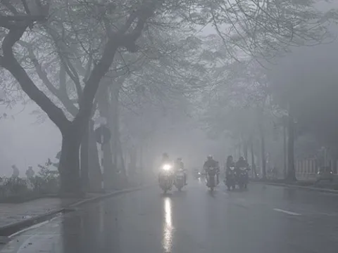 Miền Bắc đón không khí lạnh kèm vùng hội tụ gió, nền nhiệt giảm, xuất hiện mưa dông cục bộ