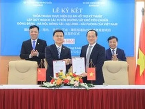 Tăng cường hợp tác phát triển đường sắt Việt Nam - Trung Quốc