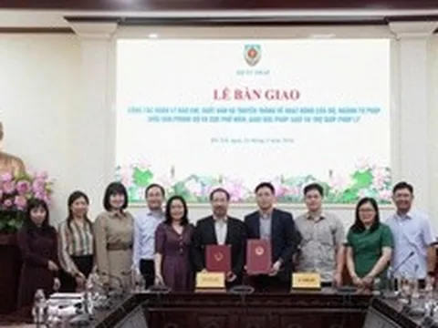 Bàn giao công tác quản lý báo chí, truyền thông trong Bộ Tư pháp