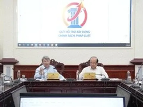 Quỹ hỗ trợ xây dựng chính sách, pháp luật sẽ ra mắt ngày 27/3