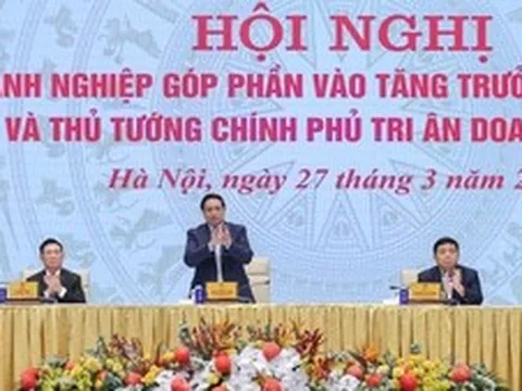 TỔNG THUẬT: Hội nghị "Doanh nghiệp góp phần vào tăng trưởng hai con số và Thủ tướng Chính phủ tri ân doanh nghiệp"