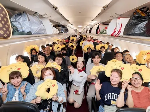 Sun PhuQuoc Airways mở đường bay quốc tế đầu tiên, đưa hơn 200 khách Đài Loan (Trung Quốc) đến Phú Quốc