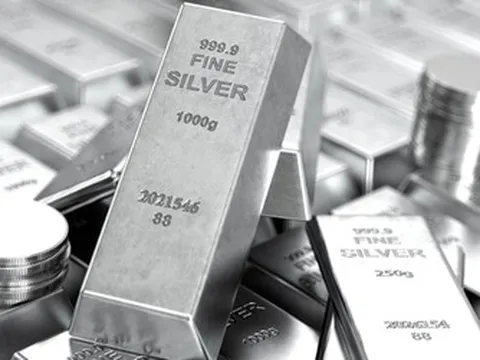 Giá bạc hôm nay (1/4): Giá bạc trong nước và thế giới bật tăng sau khi căng thẳng Trung Đông giảm nhiệt