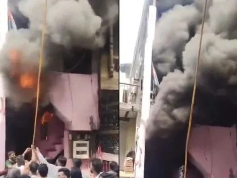 Cháy lớn tại nhà dân, 5 người trong gia đình tử vong do ngạt khói