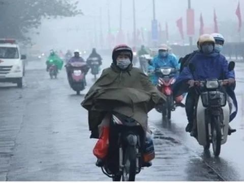 Dự báo thời tiết 3/4: Không khí lạnh suy yếu, nền nhiệt miền Bắc tăng nhẹ, trời mưa rào kèm dông