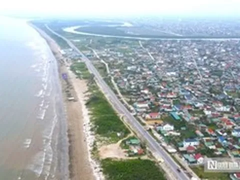 Cận cảnh đường ven biển nghìn tỷ ở Nghệ An, “cú hích” mới cho kinh tế bứt phá