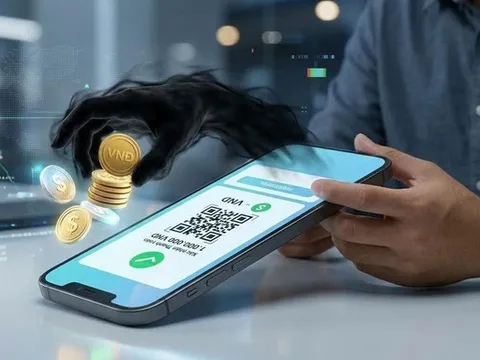 Cảnh báo thủ đoạn giả mạo biên lai chuyển tiền qua QR code để lừa đảo