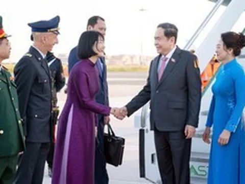 Chủ tịch Quốc hội Trần Thanh Mẫn tới Rome, bắt đầu thăm chính thức Italy