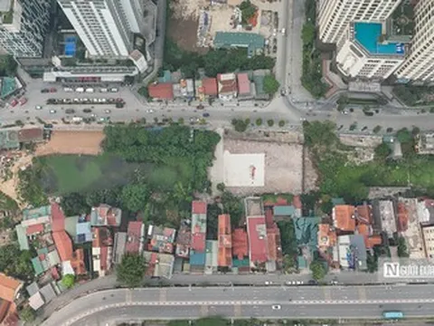 Cận cảnh đoạn đường dài 100m trị giá hơn 600 tỷ đồng vừa được khởi công ở Hà Nội