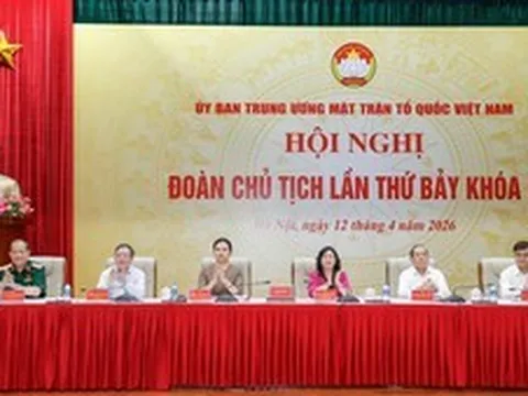 Khai mạc hội nghị Đoàn Chủ tịch Trung ương Mặt trận Tổ quốc Việt Nam lần thứ 7 khóa X