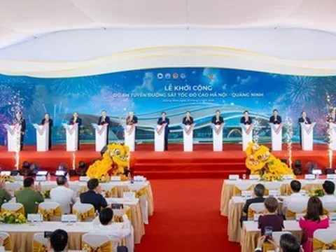 Khởi công đường sắt tốc độ cao Hà Nội - Quảng Ninh: Đường băng hạ tầng đưa Vinhomes Global Gate Hạ Long cất cánh