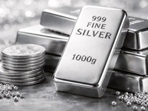 Giá bạc hôm nay (13/4): Giá bạc trong nước và thế giới đồng loạt giảm sâu