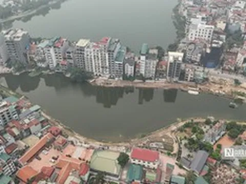 Nguyên nhân khiến việc cải tạo hồ Tứ Liên chậm tiến độ