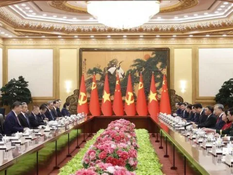 Đoàn kết chặt chẽ, tăng cường tin cậy chiến lược, kết nối phát triển, nâng tầm quan hệ Việt - Trung