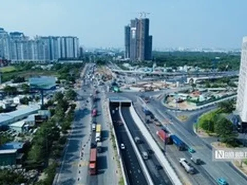 Diện mạo nút giao hơn 3.400 tỷ đồng ở Tp.HCM trước ngày về đích