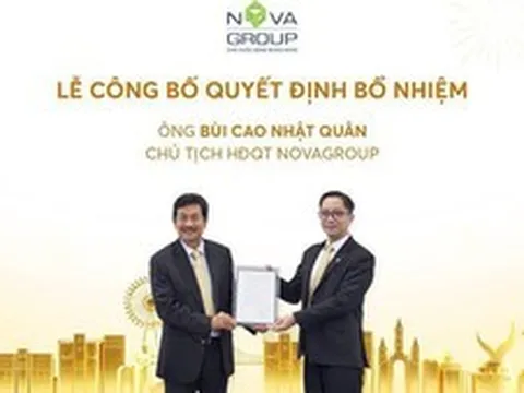NovaGroup chuyển giao thế hệ lãnh đạo, định hình giai đoạn phát triển mới