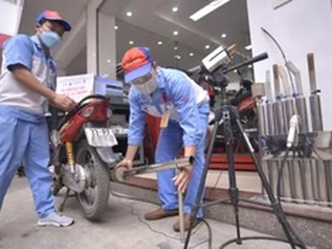 Đề xuất xe máy dưới 5 năm không phải kiểm định khí thải trực tiếp