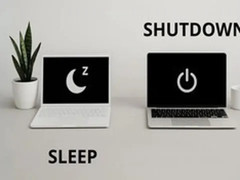 Để chế độ shutdown hay sleep tốt hơn cho máy tính?