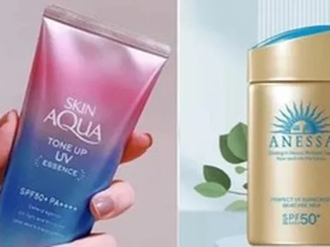 Phạt 75 triệu đồng, buộc tiêu hủy loạt kem chống nắng Anessa, Skin Aqua