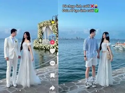 Ảnh cưới “không cần chú rể” - Trào lưu độc lạ gây tranh cãi gay gắt