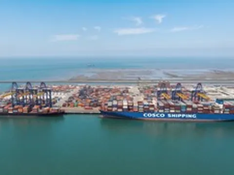 Đón siêu tàu container 197.087 DWT – Dấu mốc mới của Cảng biển Hải Phòng