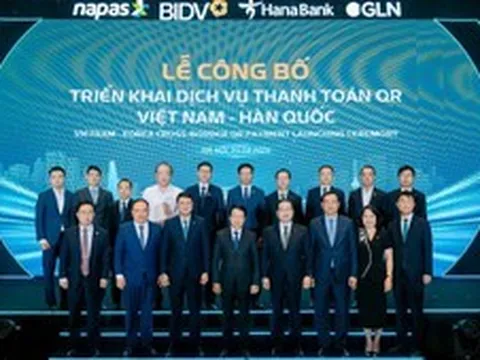 Việt Nam-Hàn Quốc triển khai thanh toán QR xuyên biên giới