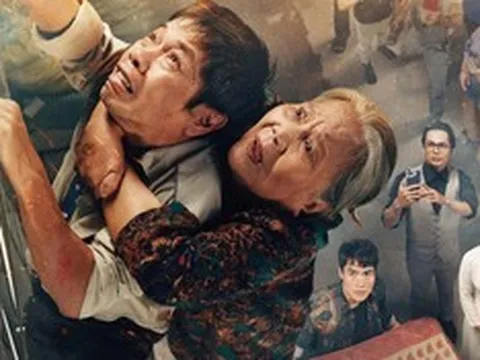 NSƯT Lê Thiện gây bất ngờ khi đu dây trên cao, đóng cảnh mạo hiểm ở tuổi 81