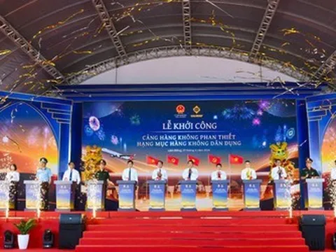 Sun Group khởi công Cảng hàng không dân dụng Phan Thiết hơn 3.900 tỷ đồng