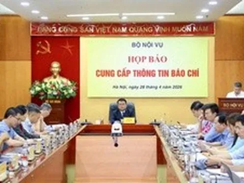 Bộ Nội vụ đẩy mạnh hoàn thiện thể chế, tinh gọn bộ máy