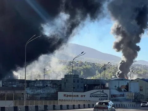 Ông Putin cảnh báo hậu quả khi cảng dầu bên Biển Đen bị tấn công