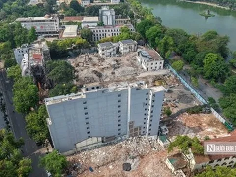 Toàn cảnh phía Đông hồ Hoàn Kiếm sau 5 tháng giải phóng mặt bằng