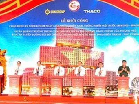 TPHCM khởi công loạt dự án trọng điểm, định hình siêu đô thị tầm vóc quốc tế