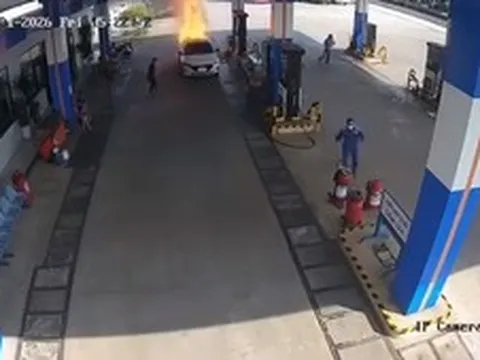 Xác định nguyên nhân ban đầu vụ cháy ô tô tại cây xăng khiến 2 người tử vong ở Đà Nẵng