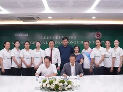 Nutifood tài trợ 9,3 tỷ đồng cho đội tuyển bóng chuyền nữ TP.HCM, tiếp sức hành trình trở lại đỉnh cao