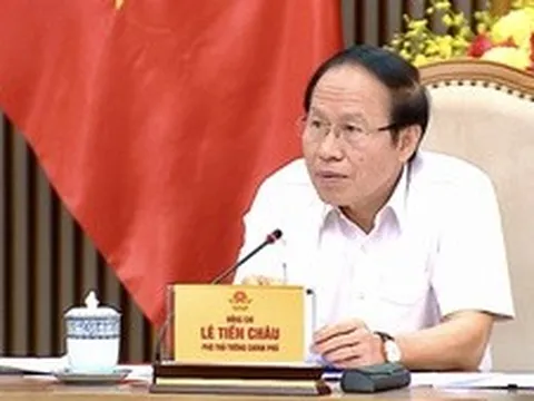 Phó Thủ tướng Lê Tiến Châu: Cổng Pháp luật quốc gia cần cung cấp dịch vụ pháp lý trên tinh thần phục vụ nhân dân, hoàn toàn miễn phí